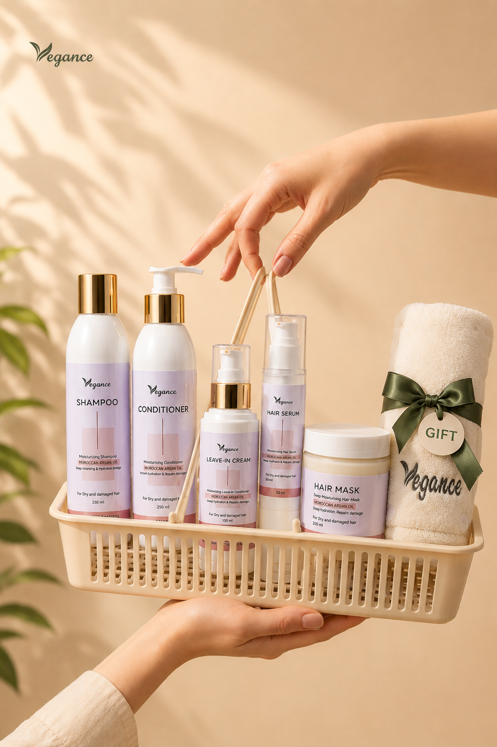 Moisturizing Hair Bundle + Free Microfiber Towel Gift